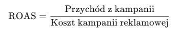 Wzór na obliczenie ROAS